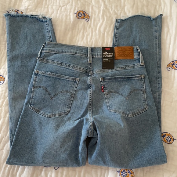 Levi’s 724 high rise straight crop - Picture 8 of 8